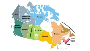 All Provinces in Canada